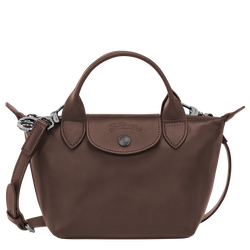 Le Pliage Xtra XS Handbag , Mocha - Leather