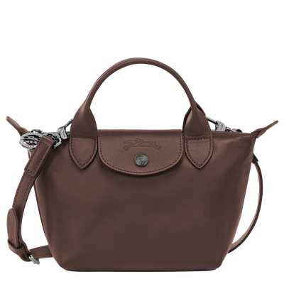 Le Pliage Xtra XS Handbag , Mocha - Leather