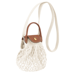 Le Pliage Filet XS Mesh bag Ecru - Canvas (10139HVH037)