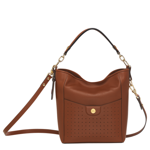 Shoulder bag S Mademoiselle Longchamp Cognac (10080883504) | Longchamp DK