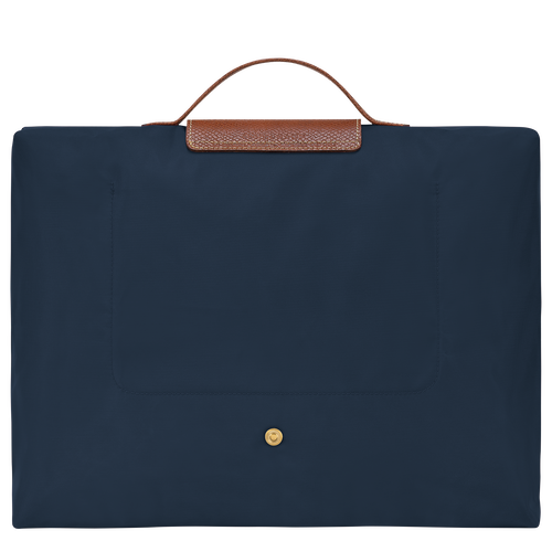 Le Pliage Original S Briefcase , Navy - Recycled canvas - View 4 of  5