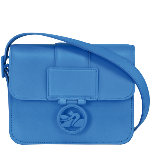 Box-Trot S Crossbody bag , Cobalt - Leather - View 1 of 3