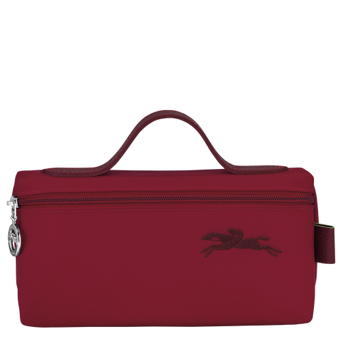 Le Pliage Green Pouch, Red