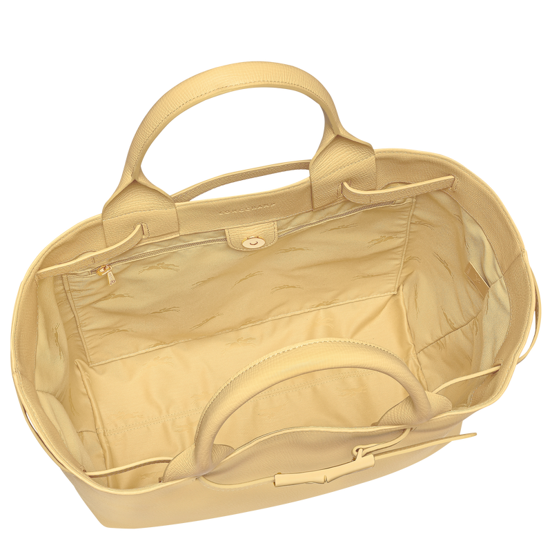 Le Smart L Tote bag , Hay - Leather  - View 5 of 6