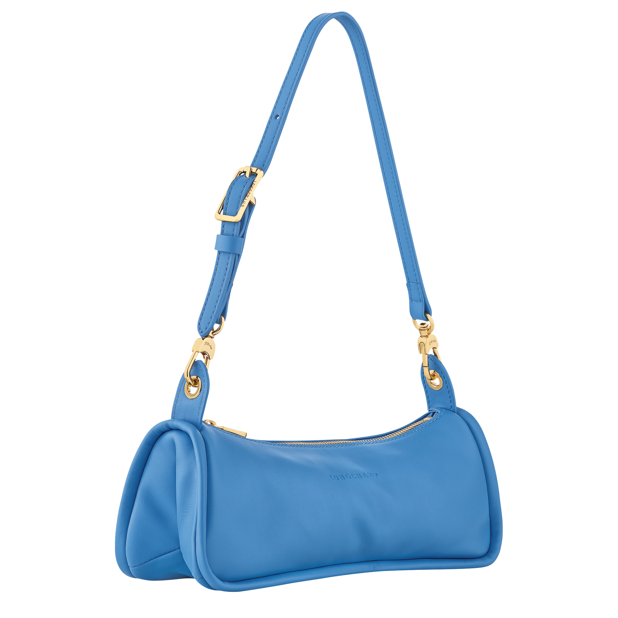 Looong Bolso de hombro M, Azul Vivo