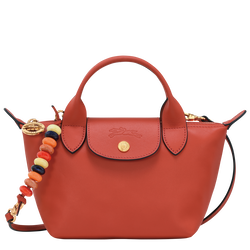 Le Pliage Xtra Bolso con asa superior XS , Cuero - Siena