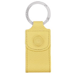 Le Pliage Original Key ring , Lime - Leather