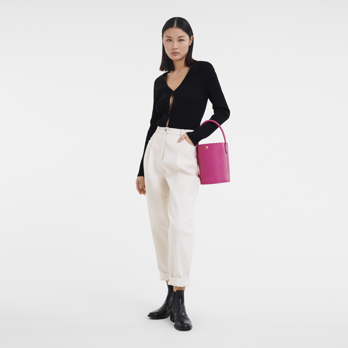 Épure Beuteltasche, Fuchsia