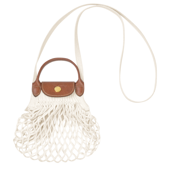 Le Pliage Filet Mesh bag XS, Ecru
