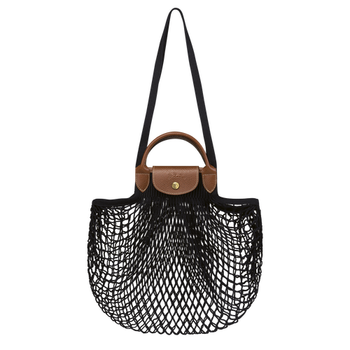 Top handle bag Le Pliage filet Black (10121HVH001) | Longchamp EN
