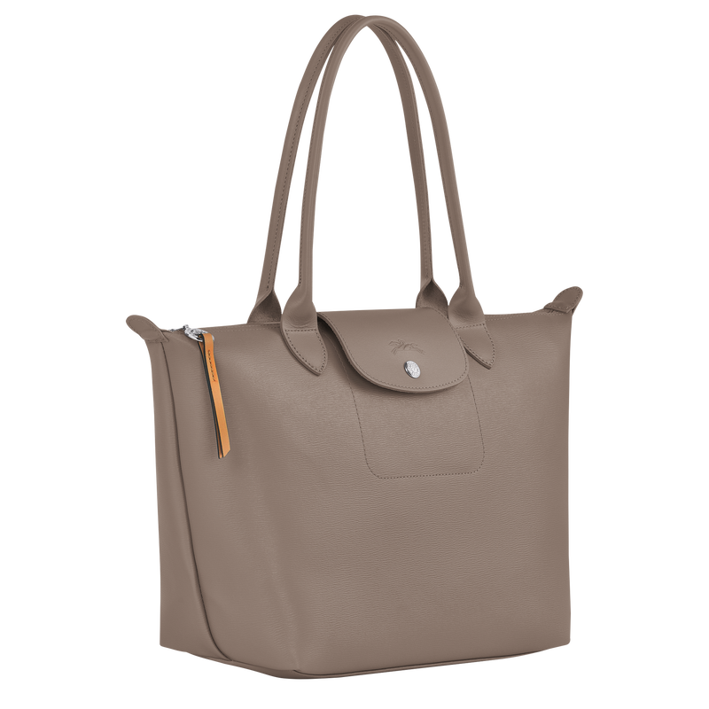 Le Pliage City M Tote bag , Taupe - Canvas  - View 3 of 4