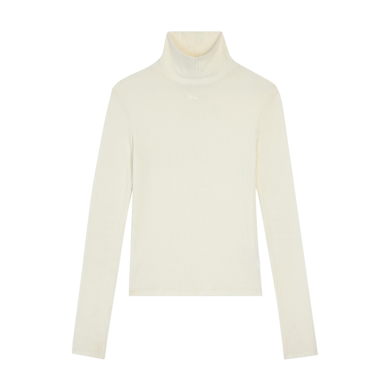 Top , Jersey - Ecru  - Vue 1 de 1