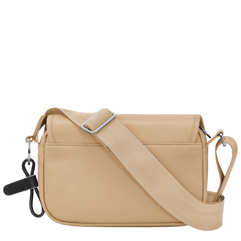 Très Paris Crossbodytas S , Beige - Leder  - Weergave 4 van  4