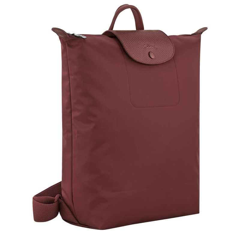 Le Pliage One M Backpack , Burgundy - Canvas  - View 2 of  6