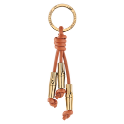 Le Roseau Key ring , Bark - Leather