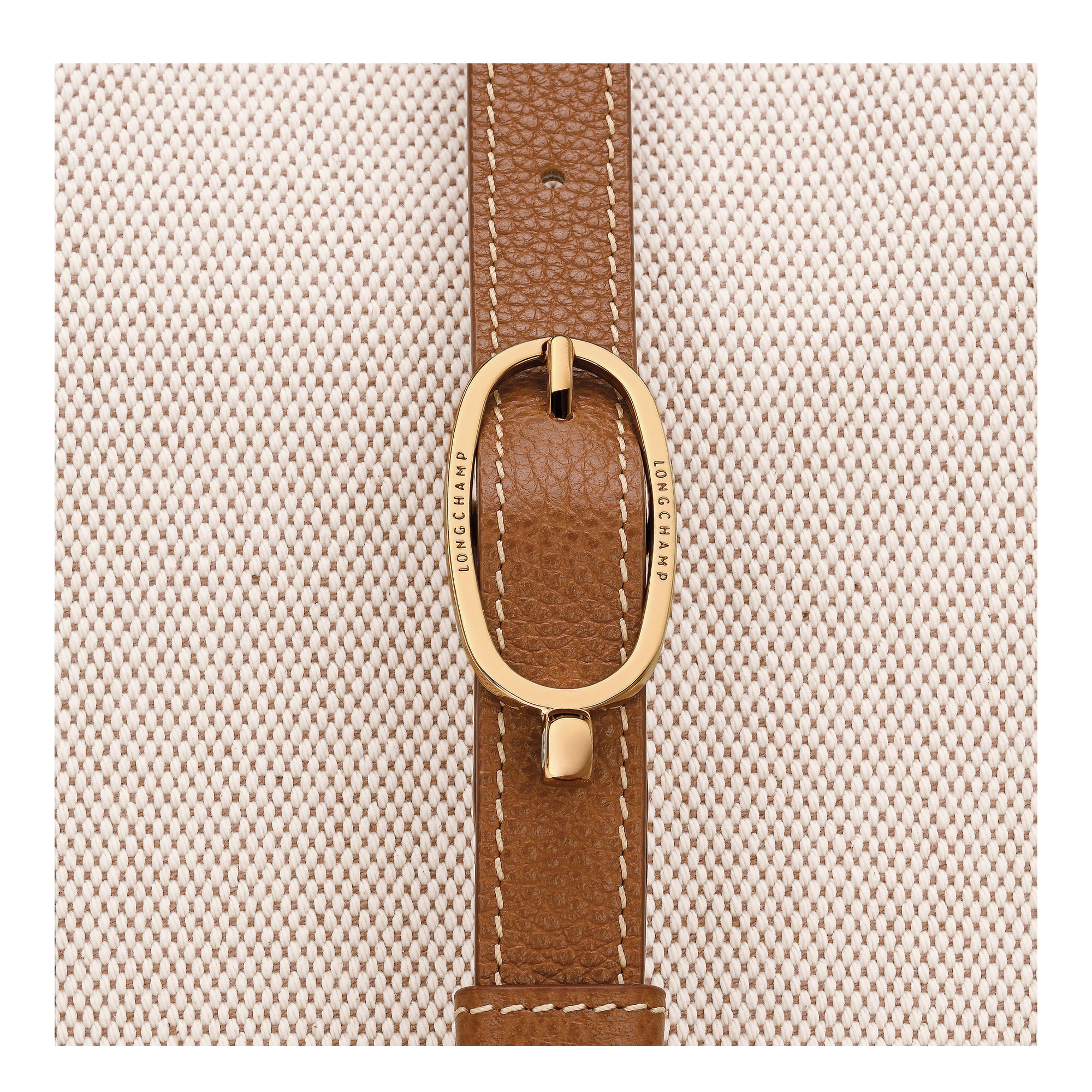 ル フローネ トワル バケットバッグ L, キャラメル