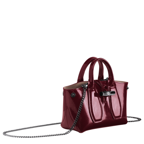 Sac porté main S, Rouge Laqué Vue 3 de Sac porté main S, Rouge Laqué, hi-res