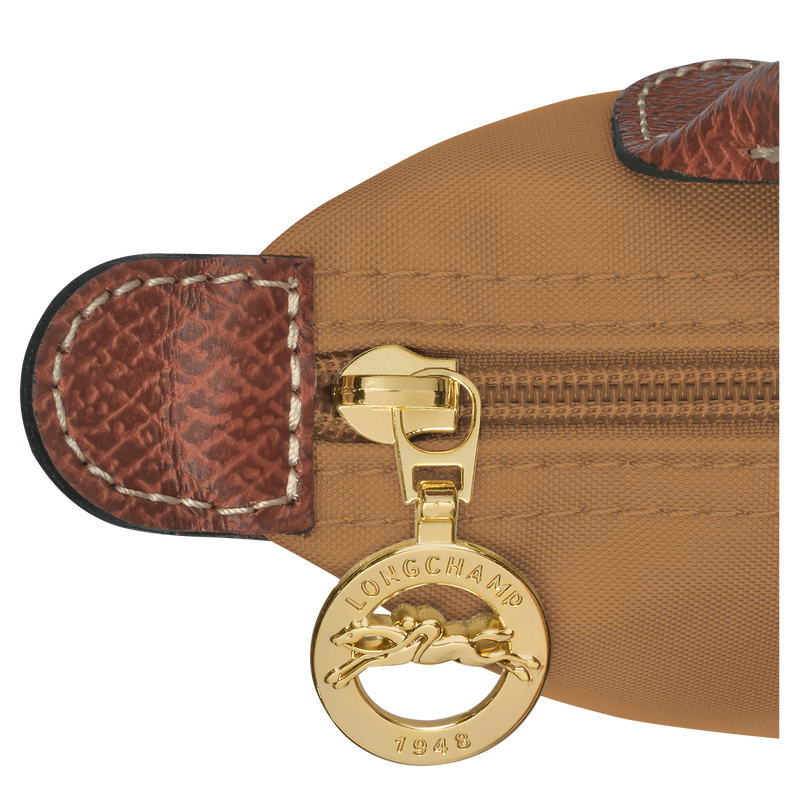 Pochette con manico Le Pliage Original , Tela riciclata - Camoscio  - View 6 of  6