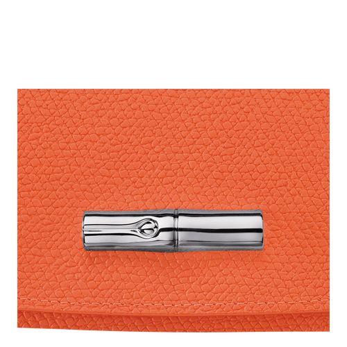 Roseau Continental wallet , Orange - Leather - View 4 of  4