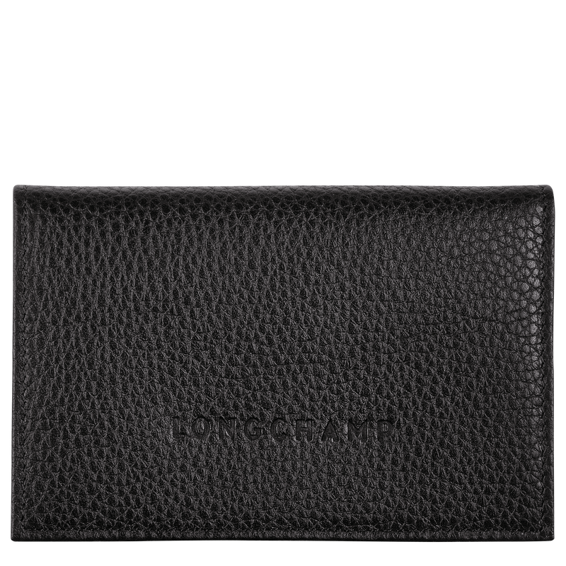 Le Foulonné Card holder , Black - Leather  - View 1 of 2