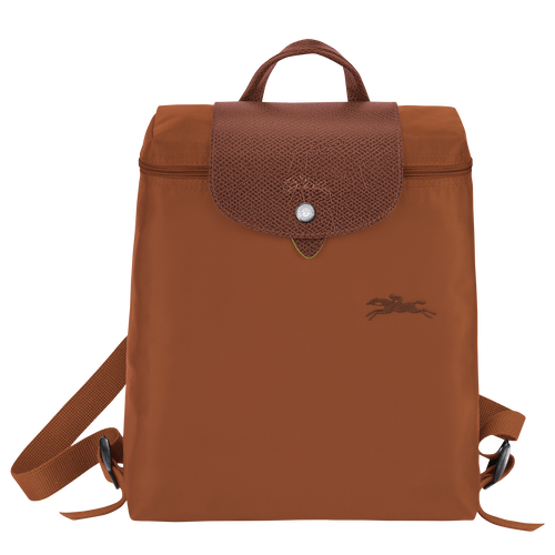 Le Pliage Green M Backpack , Cognac - Recycled canvas - View 1 of  5