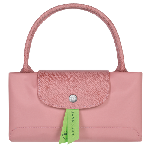 Le Pliage Green M Handbag , Petal Pink - Recycled canvas - View 6 of 6