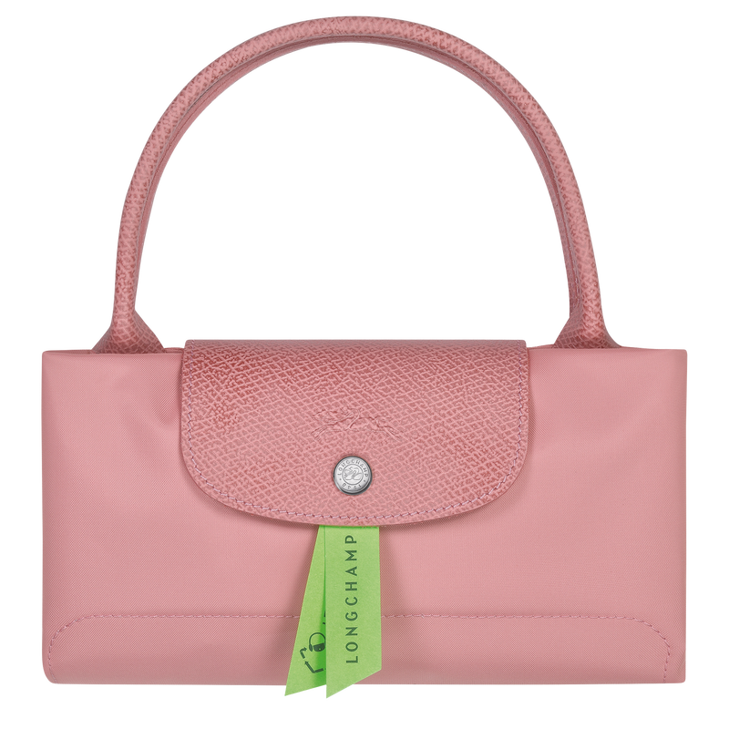 Le Pliage Green M Handbag , Petal Pink - Recycled canvas  - View 6 of 6