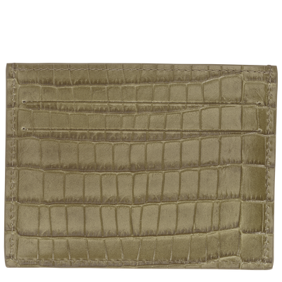 Longchamp Pocket Card holder, Olive