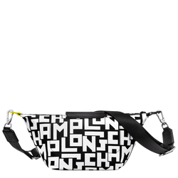Le Pliage LGP Crossbody bag XS, Black/White