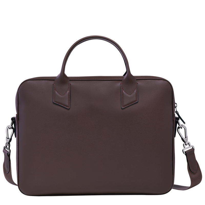 Longchamp sur Seine Briefcase , Mocha - Leather  - View 4 of 4