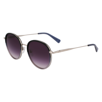 null Sunglasses, Silvery/Blue