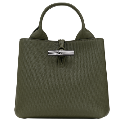 Borsa con manico S Le Roseau , Pelle - Abete