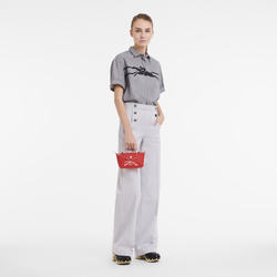 Le Pliage Xtra Zak , Rood - Leder