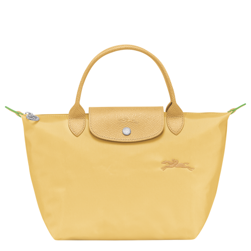 Le Pliage Green S Handbag , Wheat - Recycled canvas - View 1 of  6