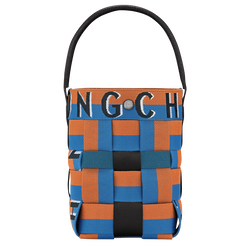 Re-Play XS Bucket bag , Cedar/Walnut - Canvas