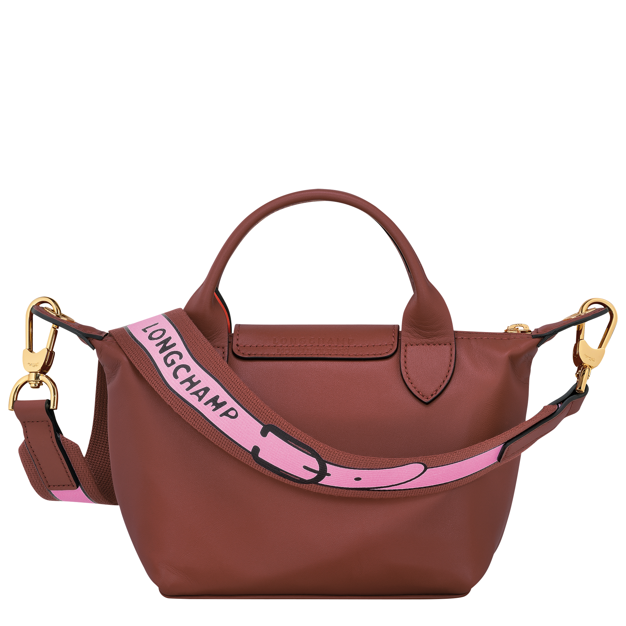 Le Pliage Xtra Sac à main XS, Acajou