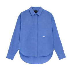Shirt , Navy - Chambray