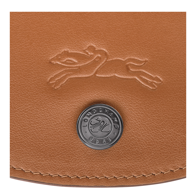 Le Pliage Xtra Card holder , Cashew - Leather  - View 4 of 4