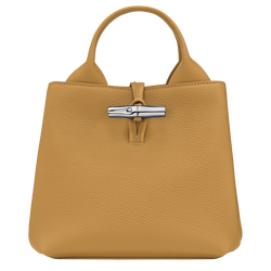 Le Roseau S Handbag , Nutmeg - Leather