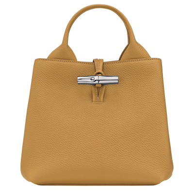 Borsa con manico S Le Roseau , Pelle - Moscata