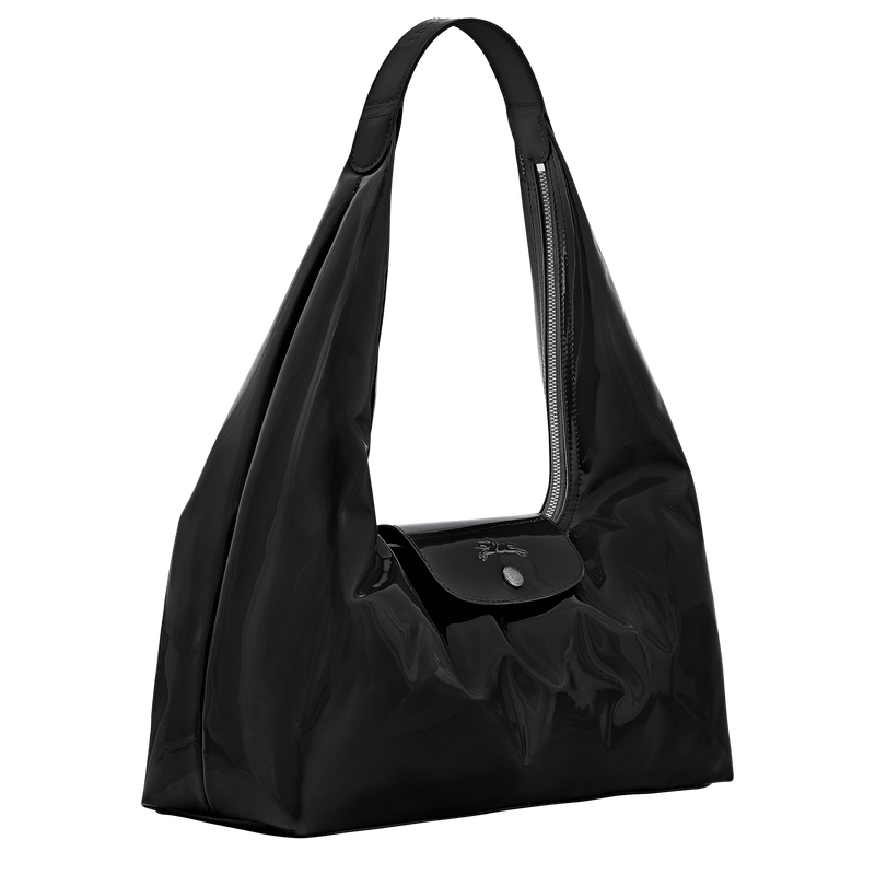 Le Pliage Xtra Bolso de hombro L , Cuero - Negro  - Vista 2 de 3