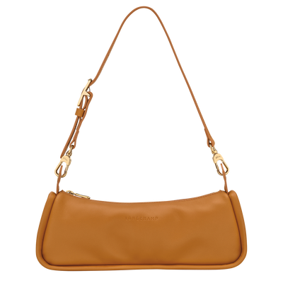 Looong Bolso de hombro M , Cuero - Caramelo