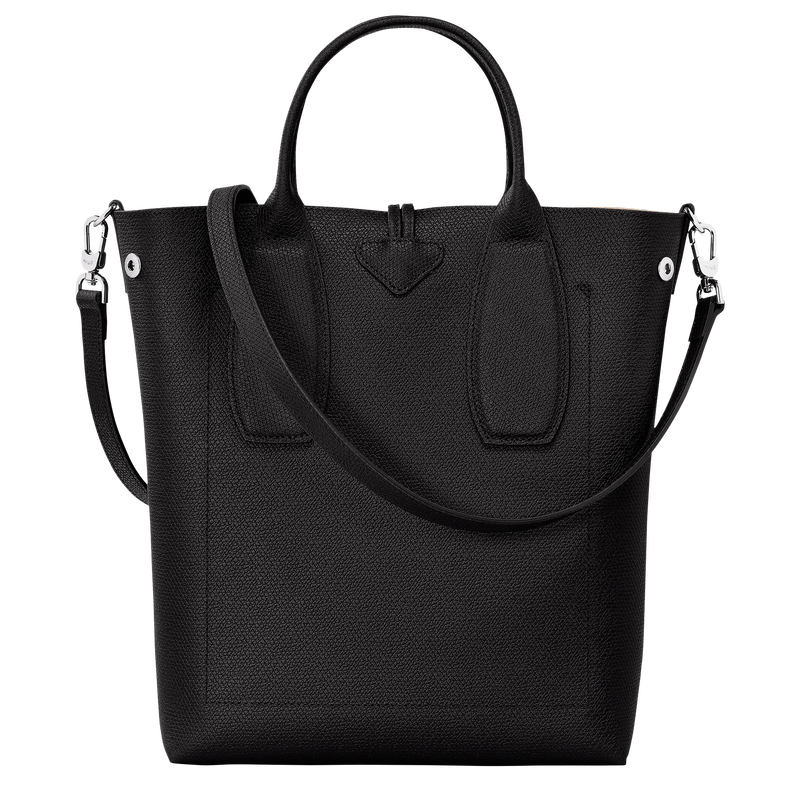 Le Roseau M Crossbody bag , Black - Leather  - View 4 of  7
