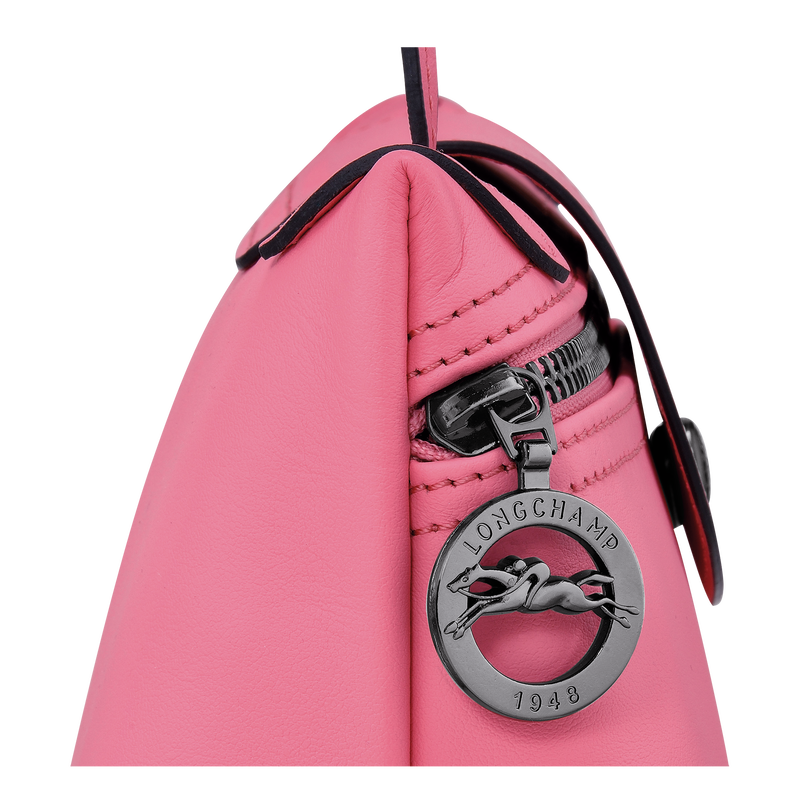 Le Pliage Xtra XS Crossbody bag , Pink - Leather  - View 5 of 5