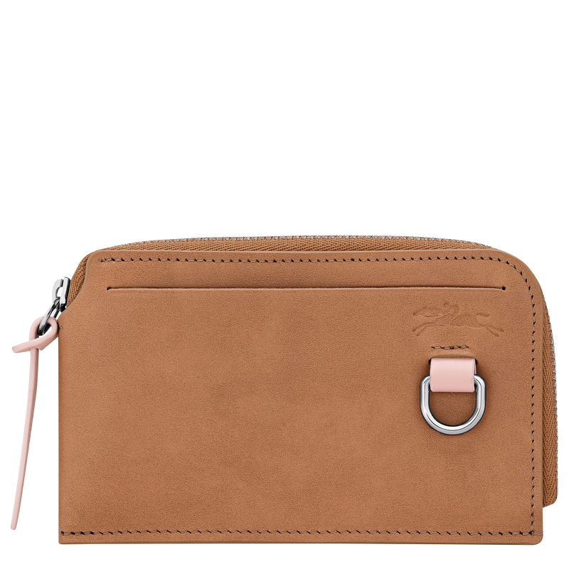Longchamp Pocket Card holder , Natural - Leather  - View 1 of  2