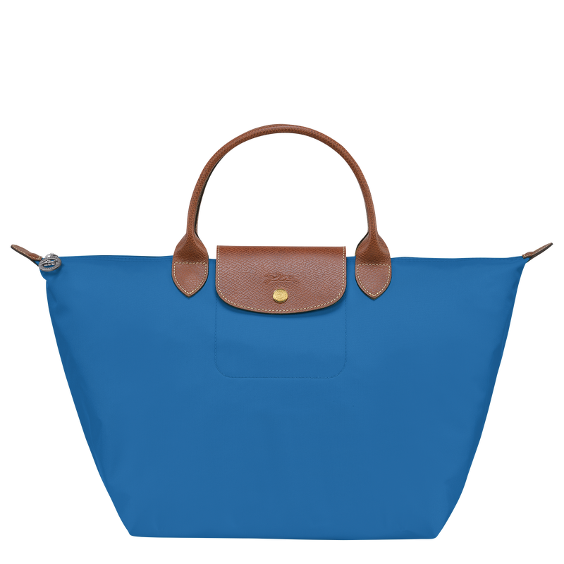 Le Pliage Original M Handbag , Cobalt - Recycled canvas  - View 1 of 5