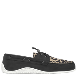 Mocassins Longboat , Pele - Beige/Preto