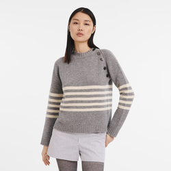 Pull , Maille - Gris