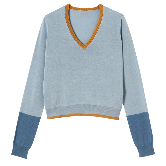 Spring/Summer Collection 2022 Pullover, Sky Blue