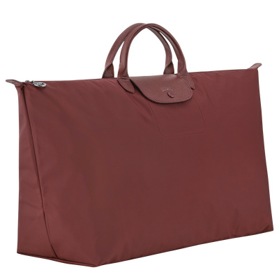 Le Pliage One M Travel bag , Burgundy - Canvas